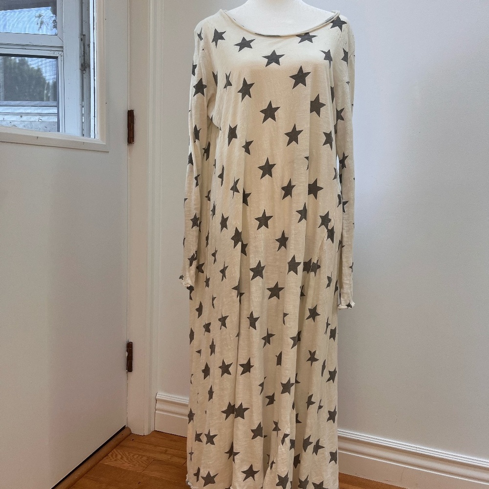 Magnolia Pearl White Distressed Cotton Dress